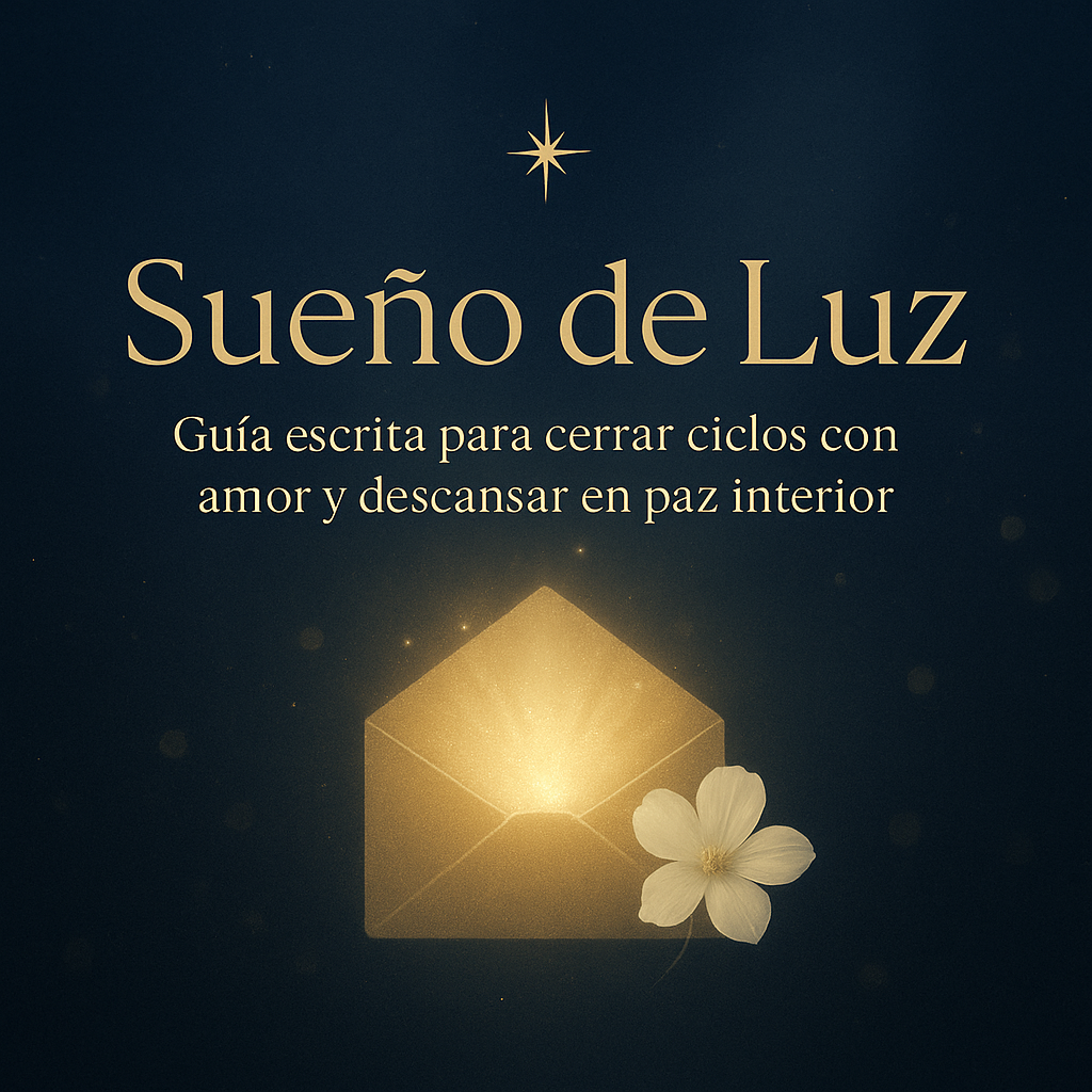 ✨ Sueño de Luz – Guía escrita para cerrar ciclos con amor y encontrar calma interior
