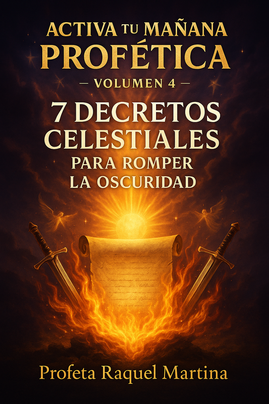 Activa Tu Mañana Profética – Volumen 4: 7 Decretos Celestiales para Romper la Oscuridad