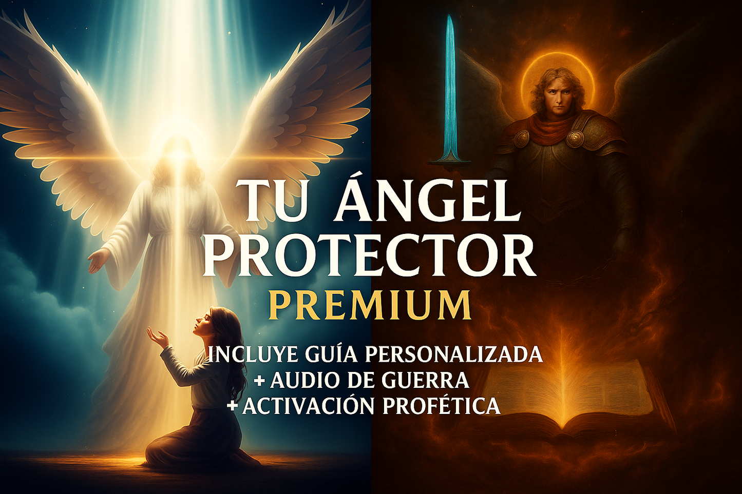 TU ÁNGEL PROTECTOR – Activación Profética + Audio de Guerra [Premium]