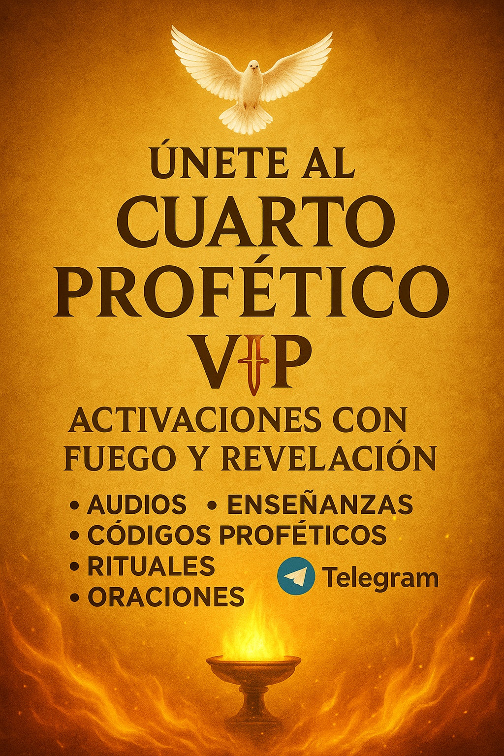 CUARTO PROFÉTICO VIP – Activaciones con Poder y Revelación