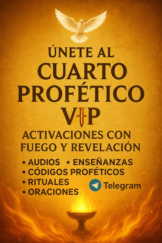 CUARTO PROFÉTICO VIP – Activaciones con Poder y Revelación